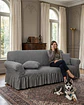 Protector De Sillón Turco 4 Cuerpos Diseño Elegante - Miniatura 2