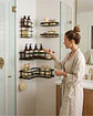 Set Organizador Baño 5 Piezas Adhesivo No Requiere Taladro - Miniatura 3