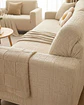 Set Cubre Sillón 3+1+1 Protector de Tela Reforzada - Lavable y Resistente - Miniatura 3