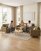 Set Cubre Sillón 3+1+1 Protector de Tela Reforzada - Lavable y Resistente - Miniatura 2