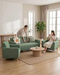 Juego de Cubre Sillón 3+1+1 Texturizado Premium - Ajuste Perfecto - Miniatura 4