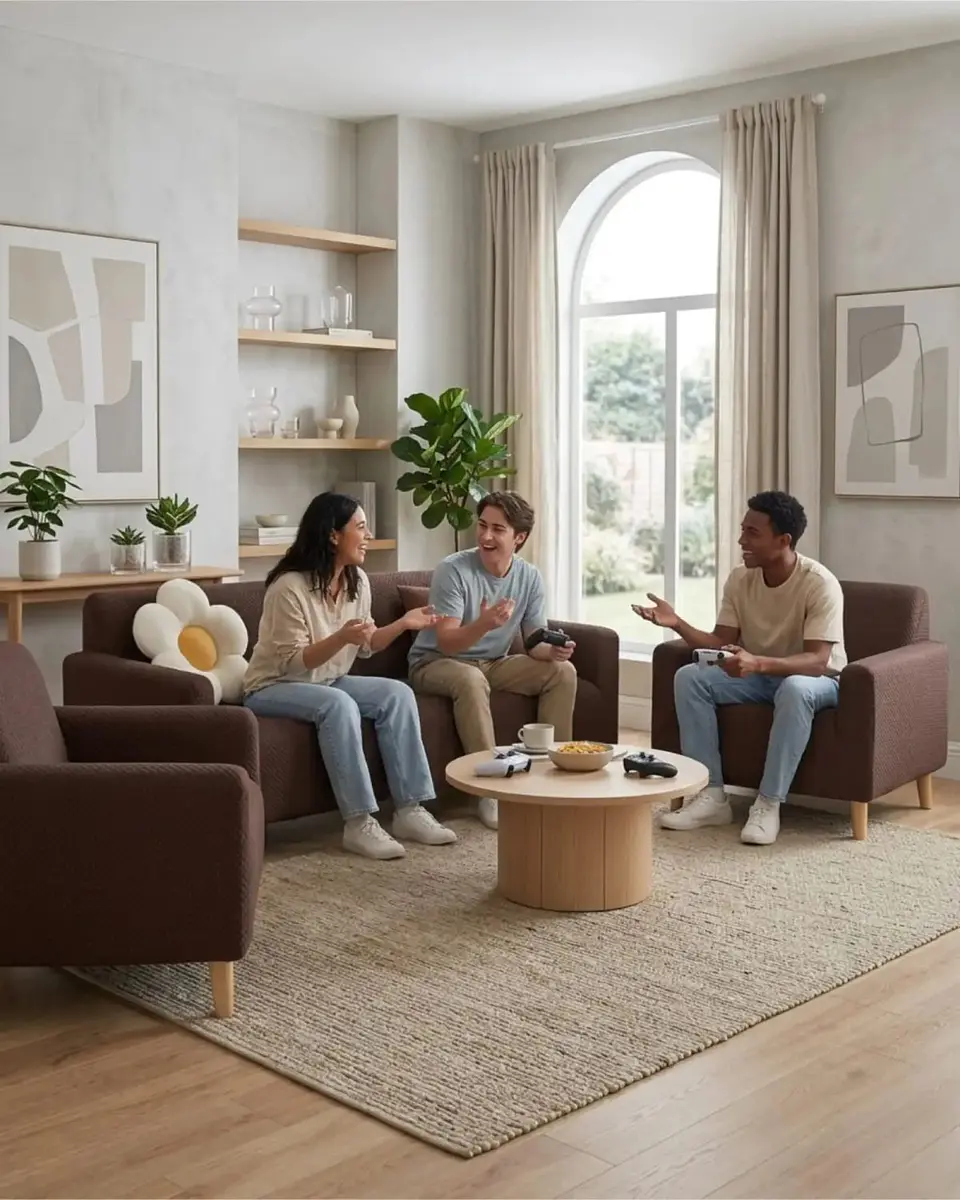 Juego de Cubre Sillón 3+1+1 Texturizado Premium - Ajuste Perfecto 4