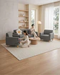 Juego de Cubre Sillón 3+1+1 Texturizado Premium - Ajuste Perfecto - Miniatura 4