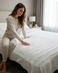Frazada Soft Premium Estilo Boho Nórdico Plaza y Media Extra Suave y Liviana - Miniatura 1
