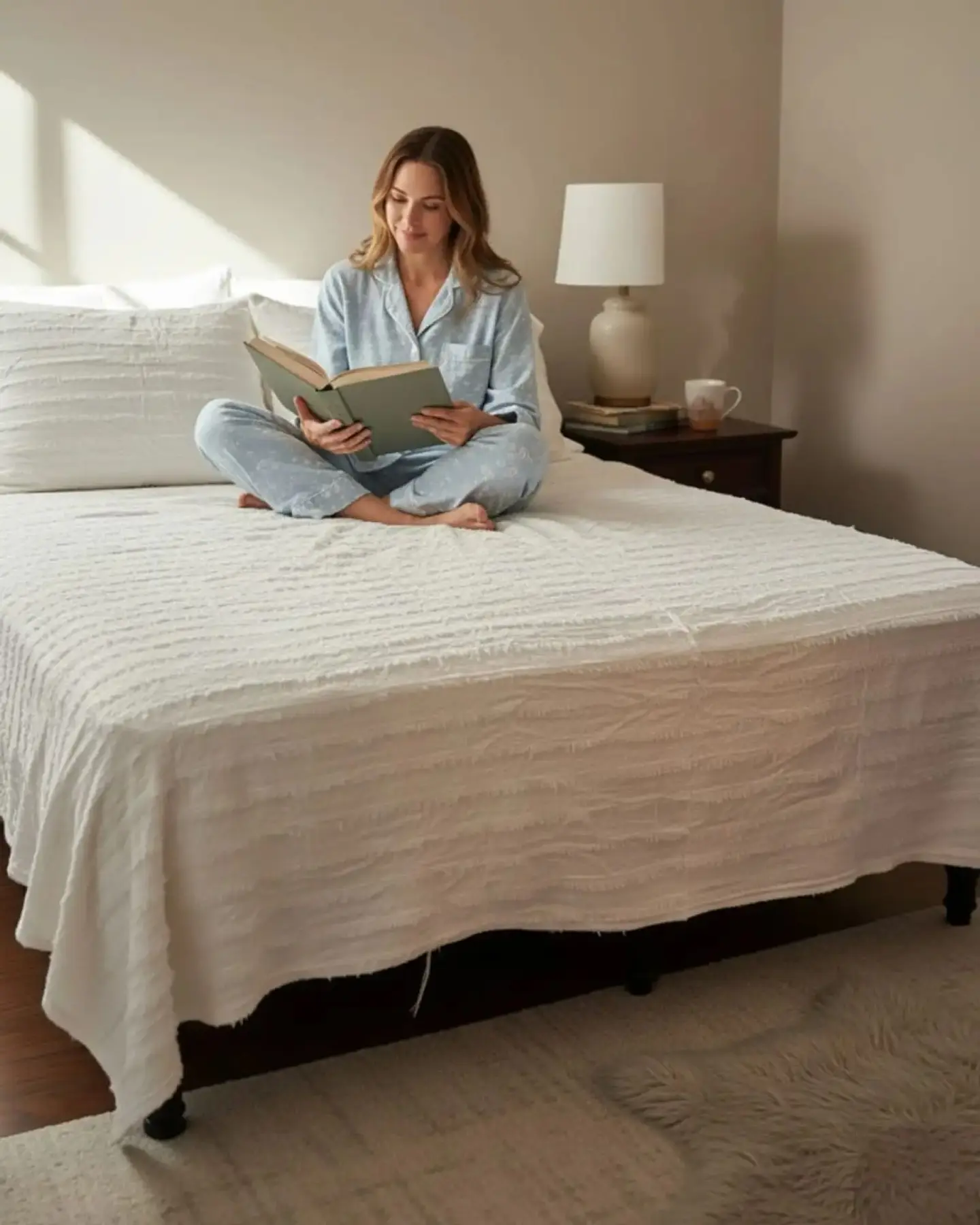 Frazada Soft Premium Estilo Boho Nórdico 2 Plazas Extra Suave y Liviana 4