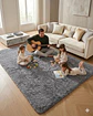 Alfombra Shaggy Peluda Extra Suave VERANO  INVIERNO 180 x 200 cm - Miniatura 1