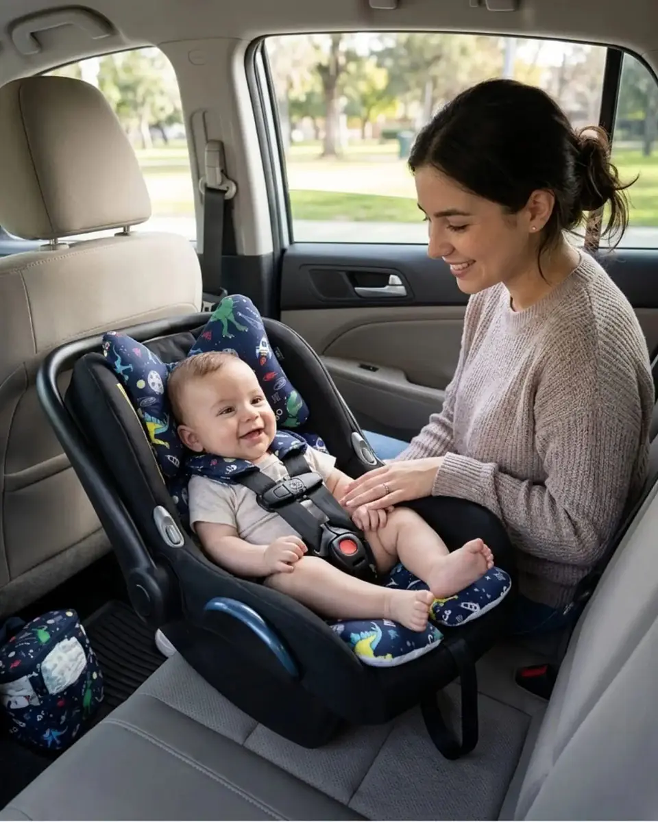 Cojín Reductor para asientos de Lujo para Bebés - Confort y Soporte Total 4