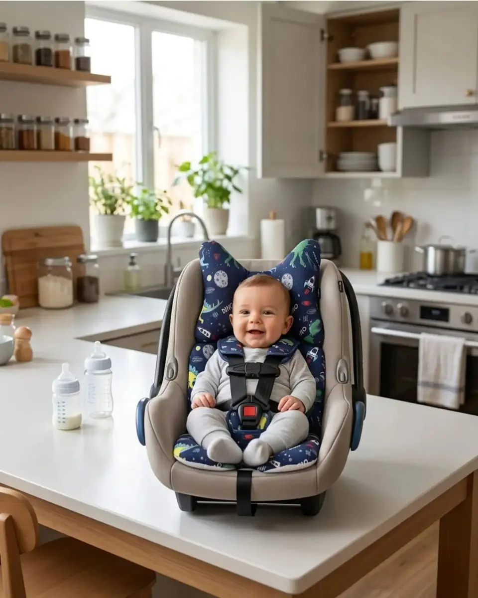 Cojín Reductor para asientos de Lujo para Bebés - Confort y Soporte Total 5