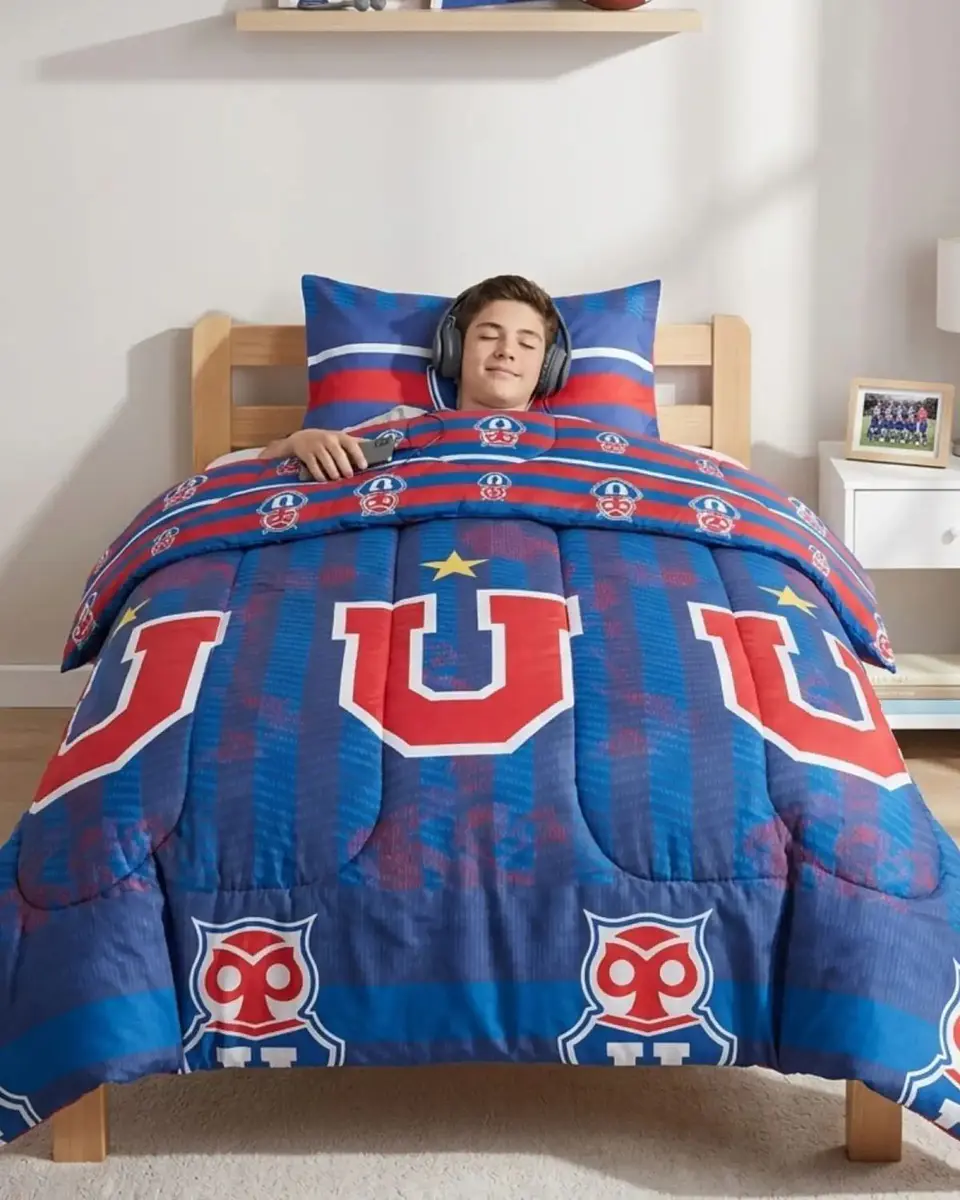 Plumón Universidad de Chile 1.5 Plazas Diseño Escudo Gigante 6