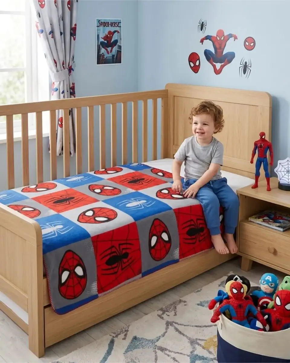 Manta Polar Infantil 115x130 cm Suave y Ligera para Cuna o Viaje 2