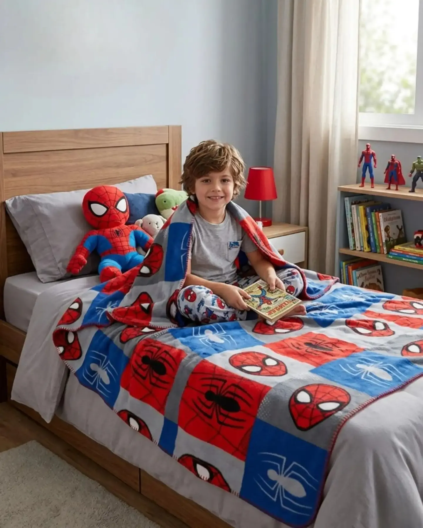 Manta Polar Infantil 115x130 cm Suave y Ligera para Cuna o Viaje 4