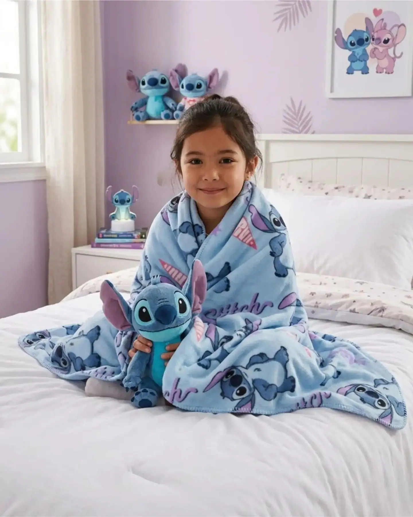 Manta Polar Infantil 115x130 cm Suave y Ligera para Cuna o Viaje 1