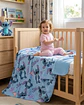 Manta Polar Infantil 115x130 cm Suave y Ligera para Cuna o Viaje - Miniatura 3
