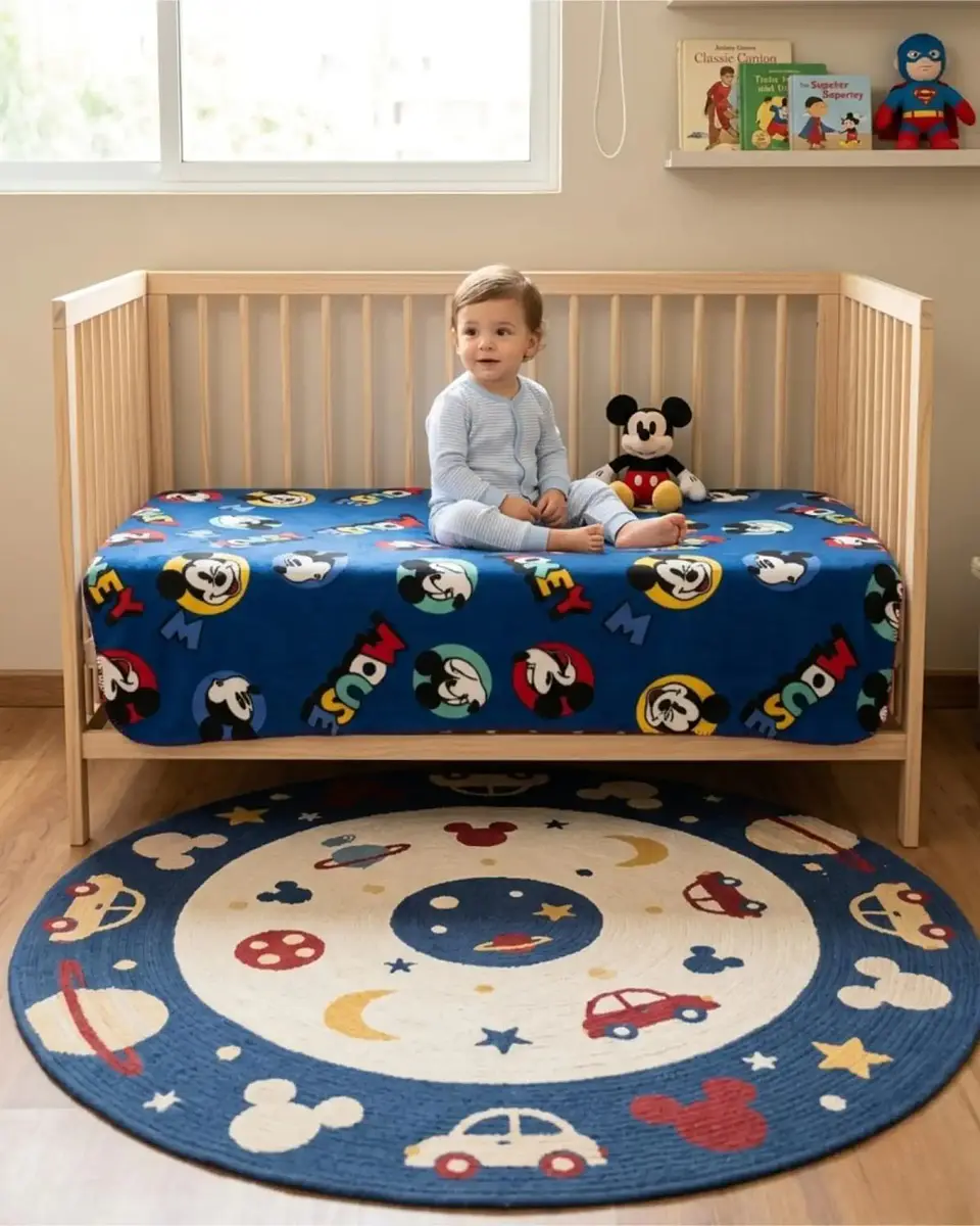 Manta Polar Infantil 115x130 cm Suave y Ligera para Cuna o Viaje 3