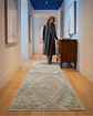 Alfombra Pasillera Moderna Diseño Jacquard 60x160cm - Miniatura 2