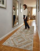 Alfombra Pasillera Moderna Diseño Jacquard 60x160cm - Miniatura 5