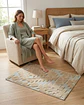 Bajada de Cama Moderna 50x80Cm Diseño Jacquard - Miniatura 1