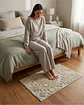 Bajada de Cama Moderna 50x80Cm Diseño Jacquard - Miniatura 3