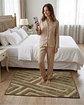 Bajada de Cama Moderna 50x80Cm Diseño Jacquard - Miniatura 3