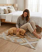 Bajada de Cama Moderna 50x80Cm Diseño Jacquard - Miniatura 2
