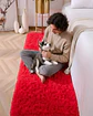 Alfombra Pasillera Shaggy 70x150 cm Pelo Largo - Miniatura 2