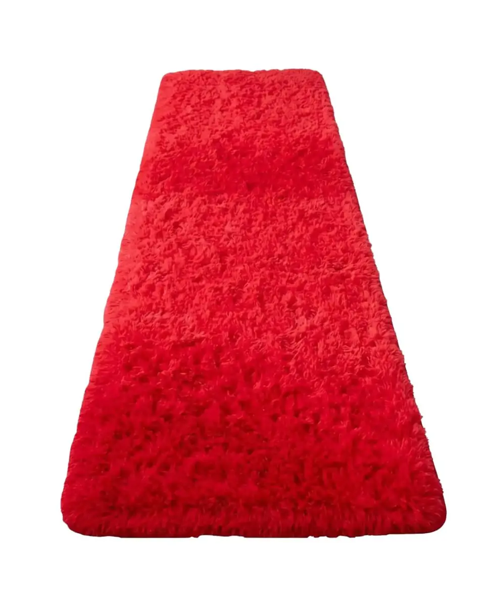 Alfombra Pasillera Shaggy 70x150 cm Pelo Largo 3
