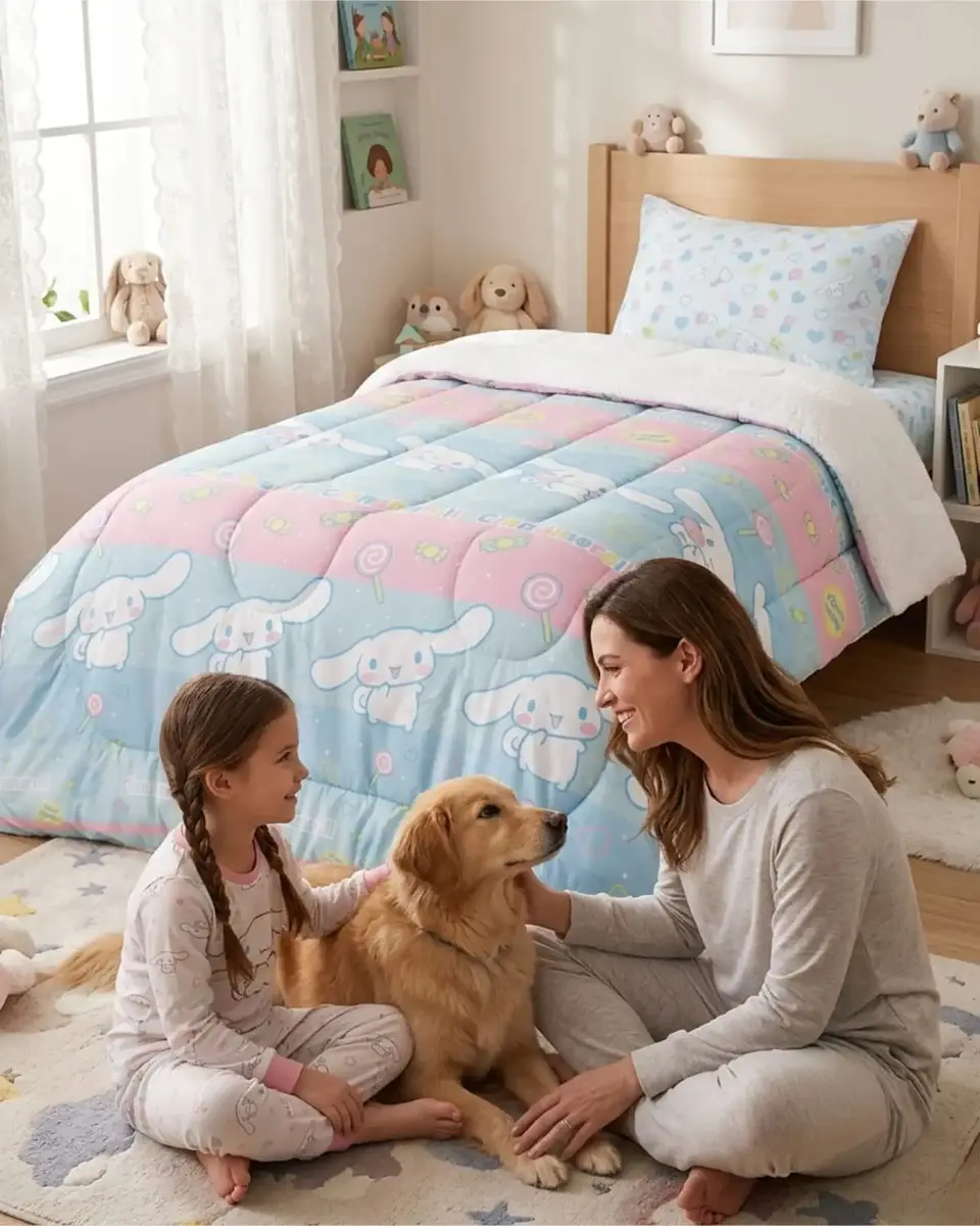 Cobertor Sherpa Infantil Premium Plaza y Media 5