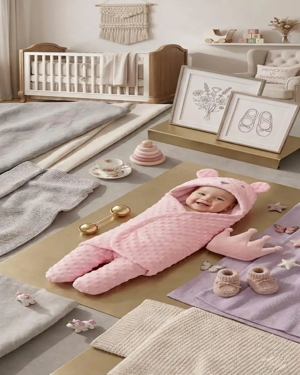 Saco De Dormir Bebé Textura Minky Extra Suave Térmico 1