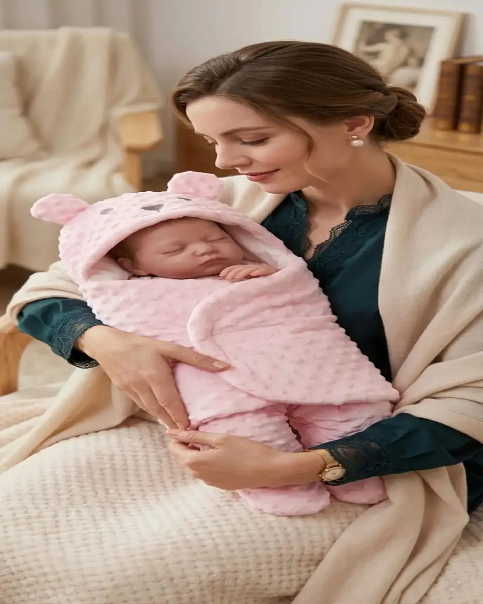 Saco De Dormir Bebé Textura Minky Extra Suave Térmico 2