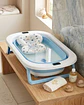 Bañera Plegable Premium Termómetro Digital + Cojín Ergonómico Antideslizante - Miniatura 5