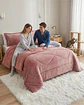 Cubrecamas Plush Con Chiporro Premium 2 Plazas - Miniatura 1
