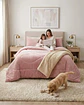Cubrecamas Plush Con Chiporro Premium 2 Plazas - Miniatura 3