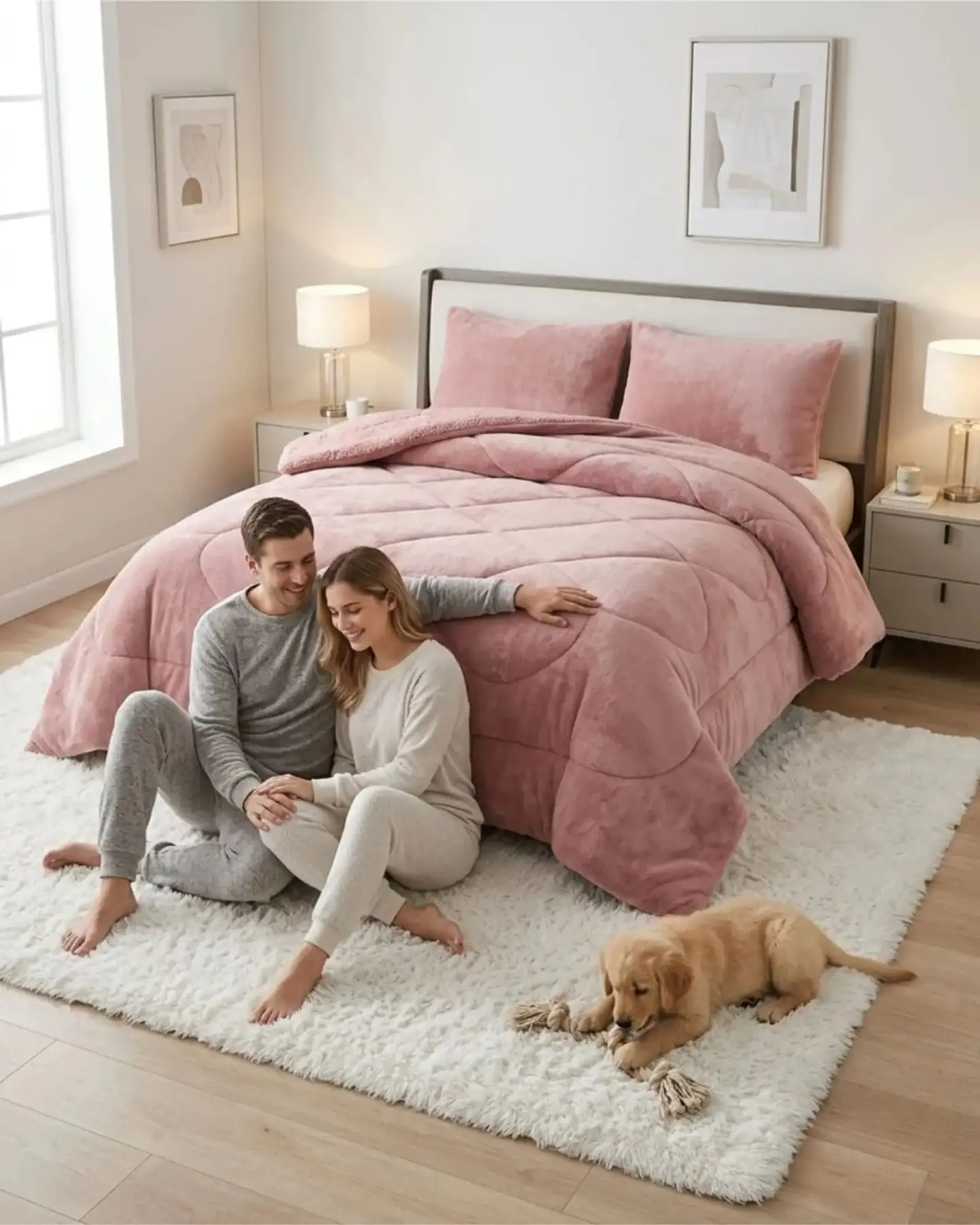 Cubrecamas Plush Con Chiporro Premium 2 Plazas 4