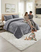 Cubrecamas Plush Con Chiporro Premium 2 Plazas - Miniatura 3