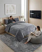 Cubrecamas Plush Con Chiporro Premium 2 Plazas - Miniatura 4