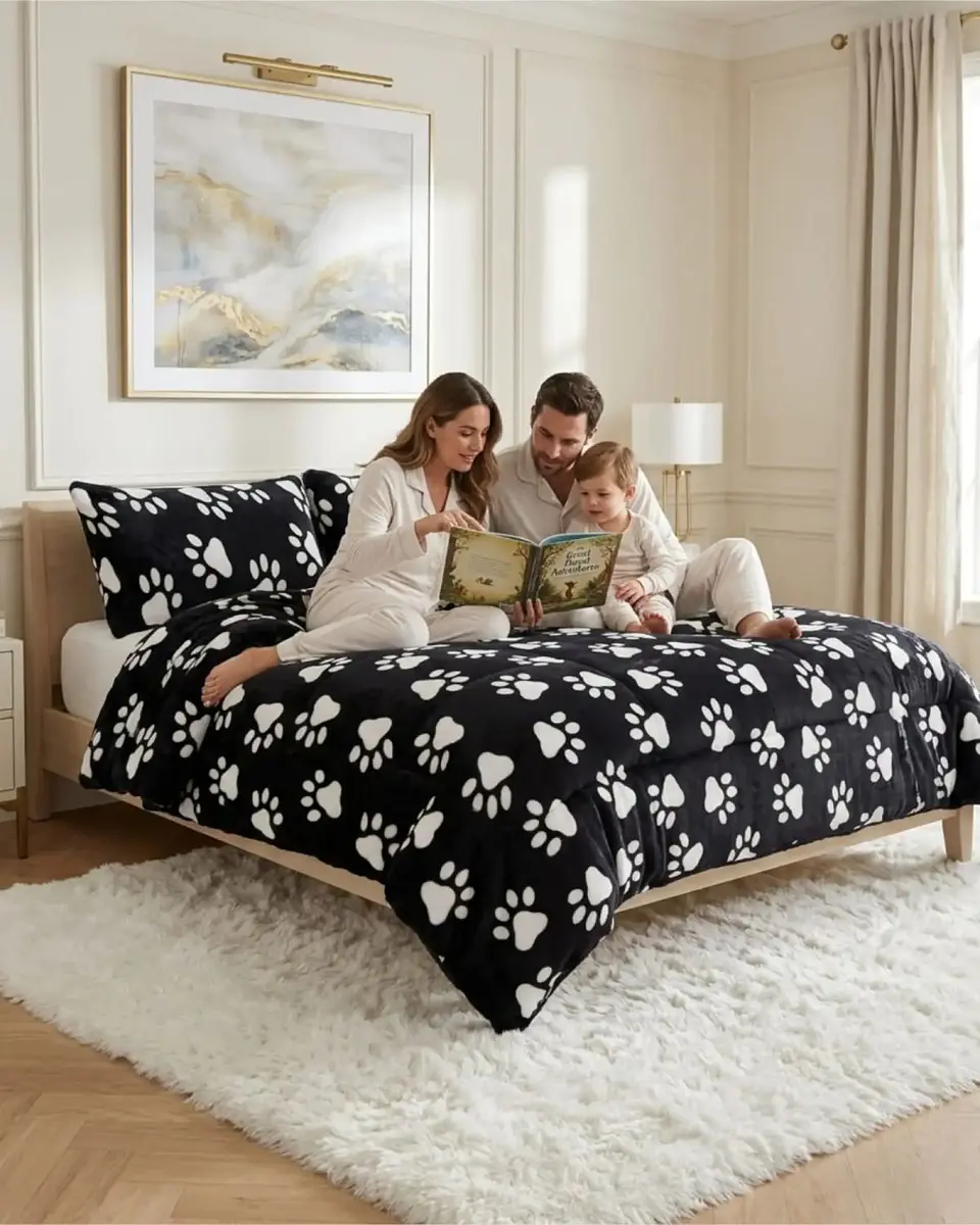 Cubrecamas Plush Con Chiporro Premium 2 Plazas 4