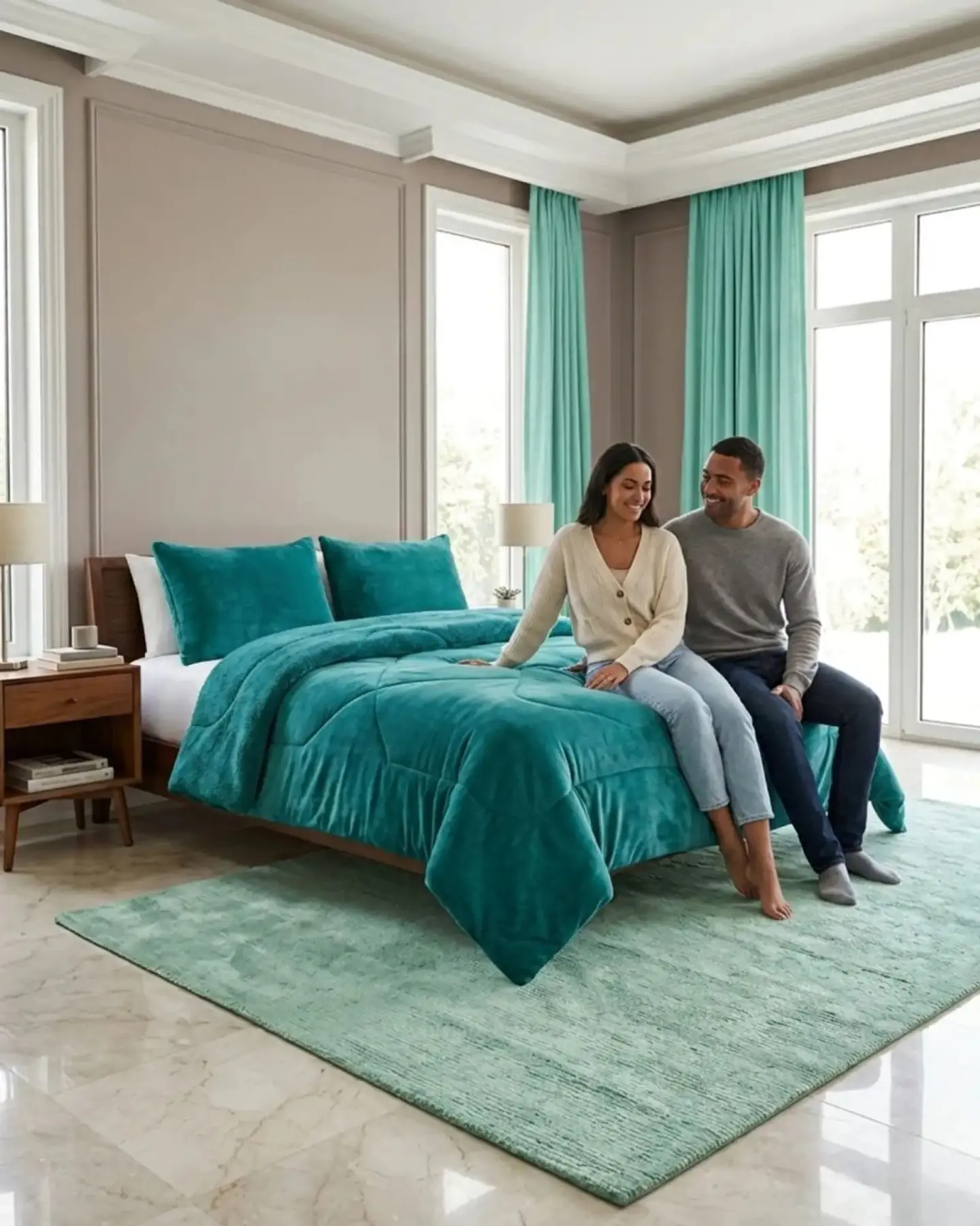 Cubrecamas Plush Con Chiporro Premium 2 Plazas 5