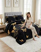 Cubrecamas Plush Con Chiporro Premium 2 Plazas - Miniatura 2
