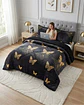 Cubrecamas Plush Con Chiporro Premium 2 Plazas - Miniatura 3