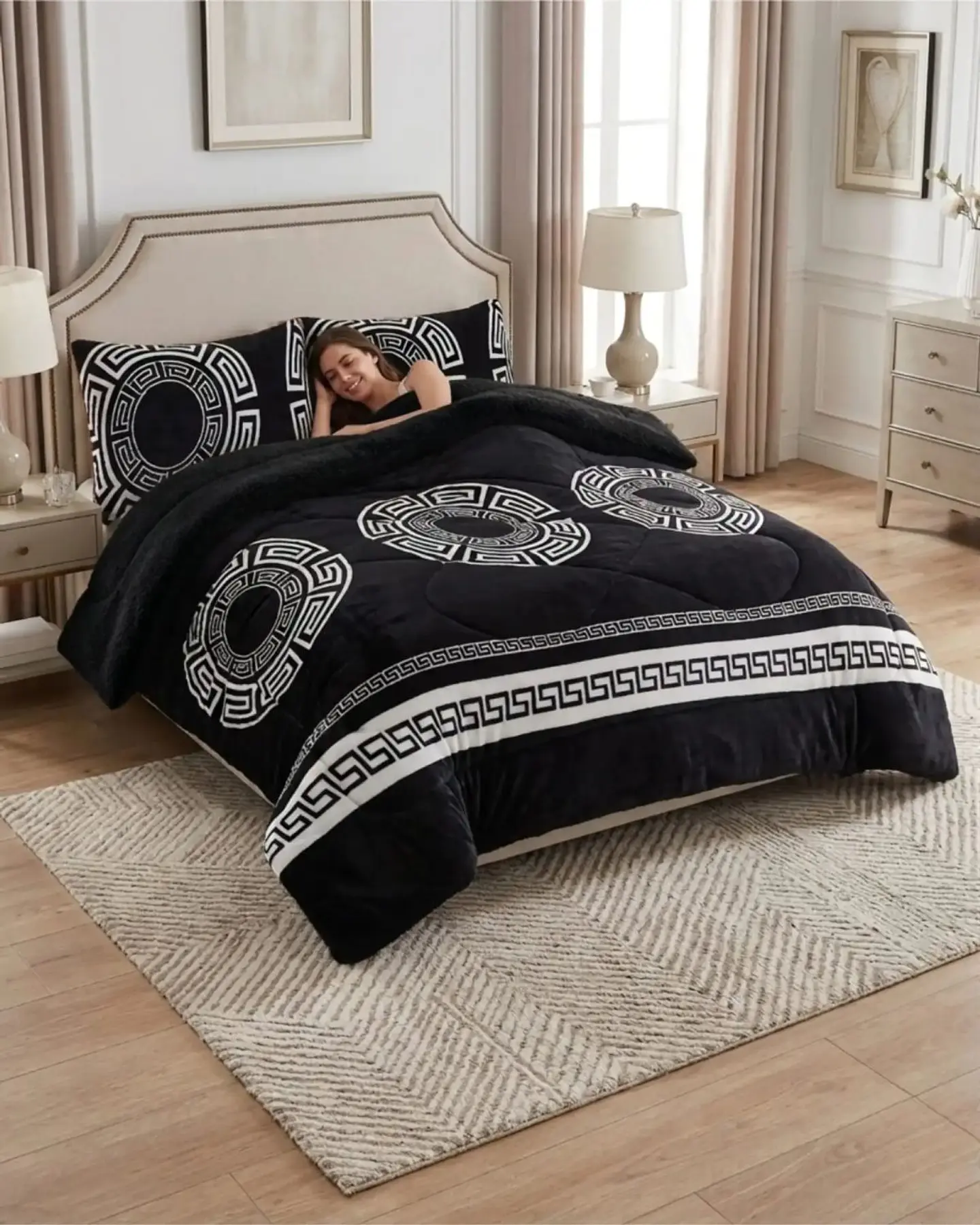 Cubrecamas Plush Con Chiporro Premium 2 Plazas 2