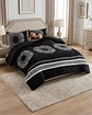 Cubrecamas Plush Con Chiporro Premium 2 Plazas - Miniatura 2