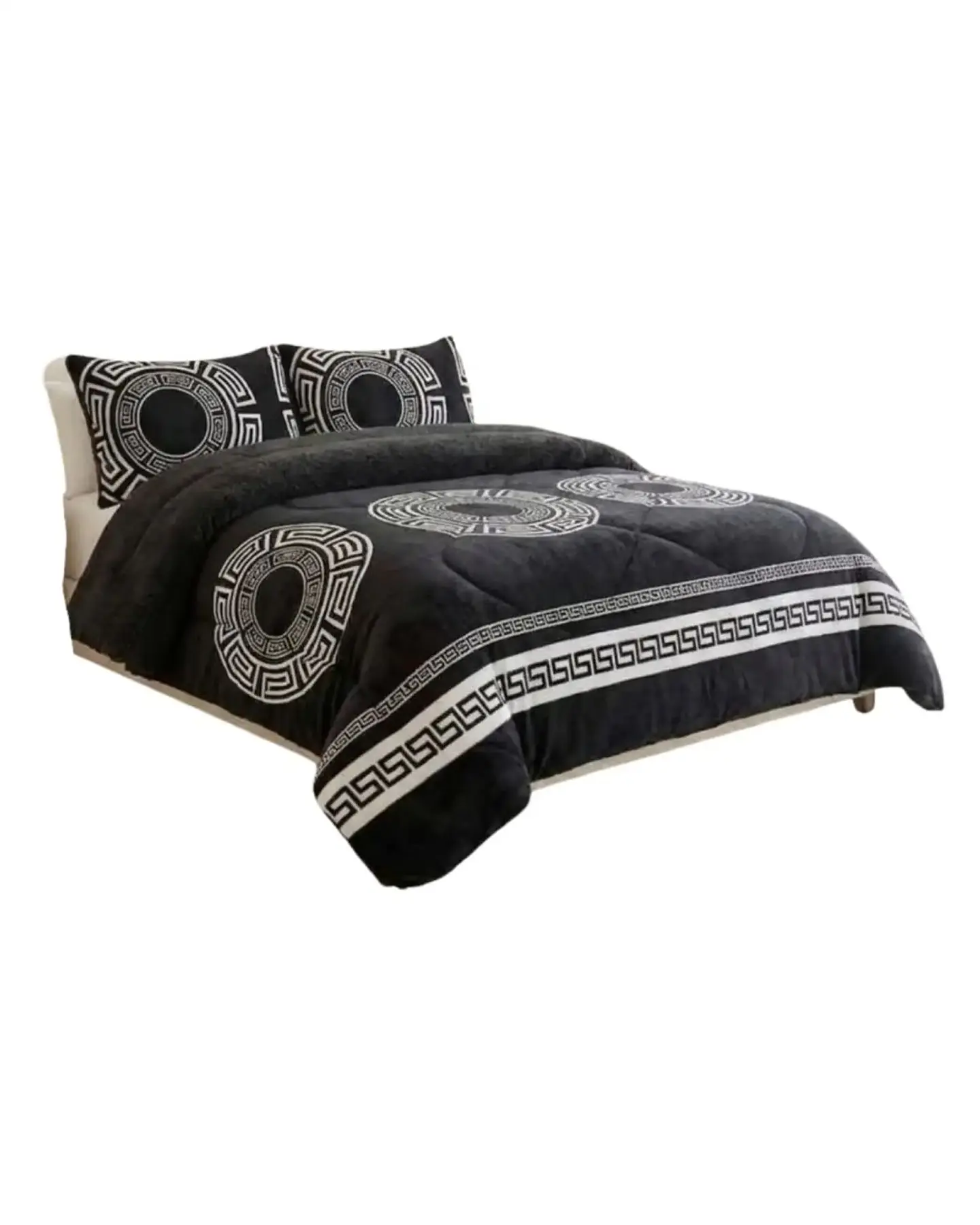 Cubrecamas Plush Con Chiporro Premium 2 Plazas 6