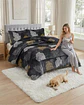 Cubrecamas Plush Con Chiporro Premium 2 Plazas - Miniatura 3