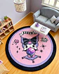 Alfombra Decorativa Infantil Circular de 80cm - Miniatura 1