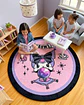 Alfombra Decorativa Infantil Circular de 80cm - Miniatura 2