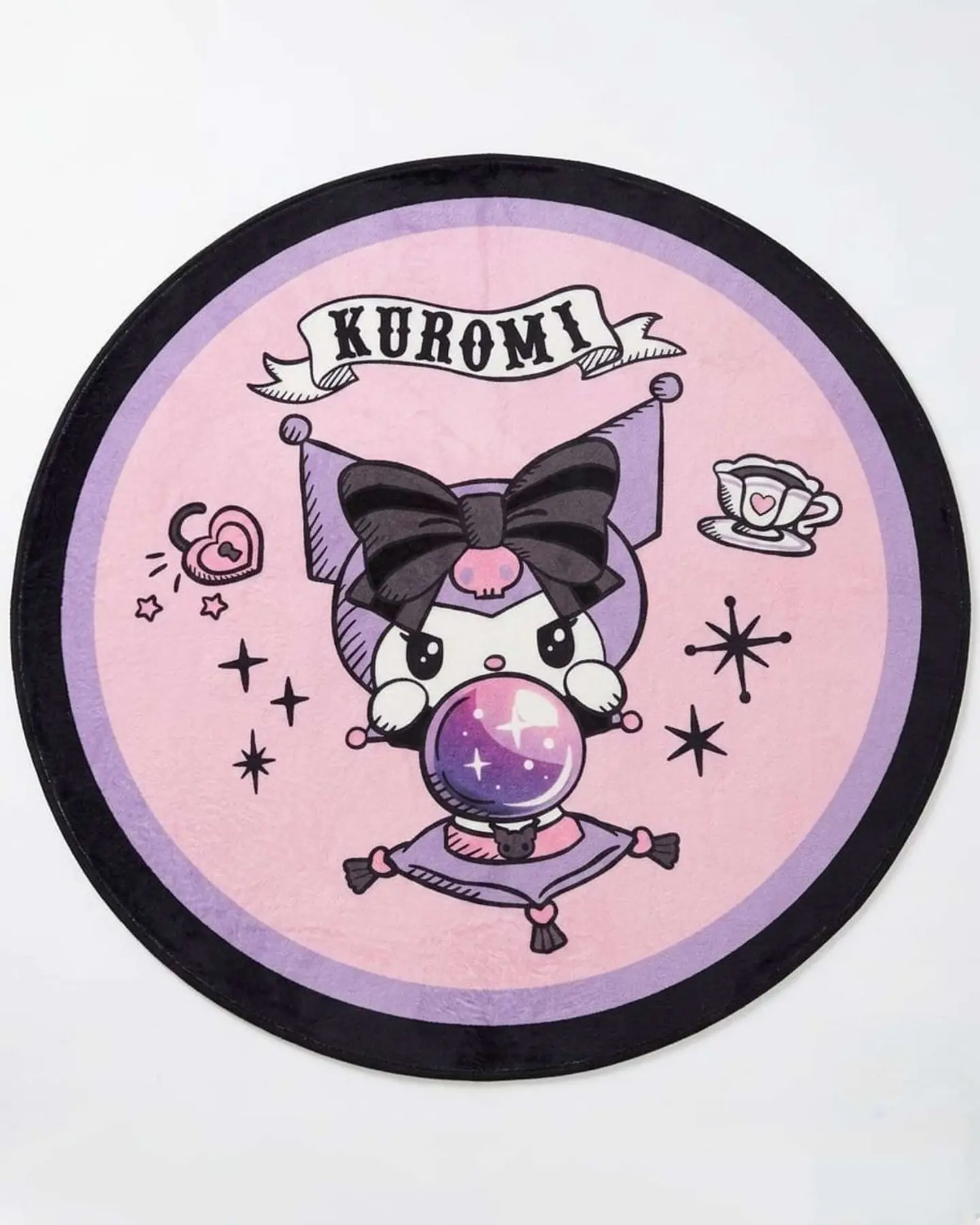 Alfombra Decorativa Infantil Circular de 80cm 6