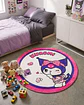 Alfombra Decorativa Infantil Circular de 80cm - Miniatura 1