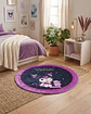 Alfombra Decorativa Infantil Circular de 80cm - Miniatura 5