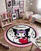 Alfombra Decorativa Infantil Circular de 80cm - Miniatura 2