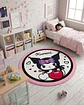 Alfombra Decorativa Infantil Circular de 80cm - Miniatura 3